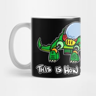 Gator Mobile - Green Mug